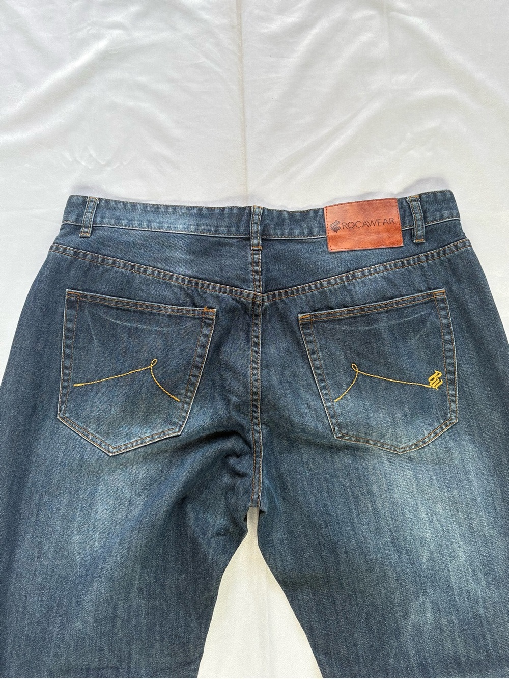 Y2K 2000s style Embroidered Rocawear Baggy Jeans | $50
